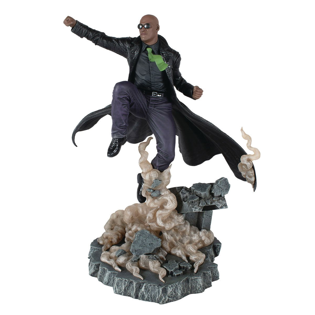 The Matrix Gallery Morpheus Deluxe Statue by Diamond Gallery -Diamond Gallery - India - www.superherotoystore.com