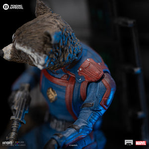 Guardians of the Galaxy Vol 3 Rocket 1/10 Scale Statue by Iron Studios -Iron Studios - India - www.superherotoystore.com