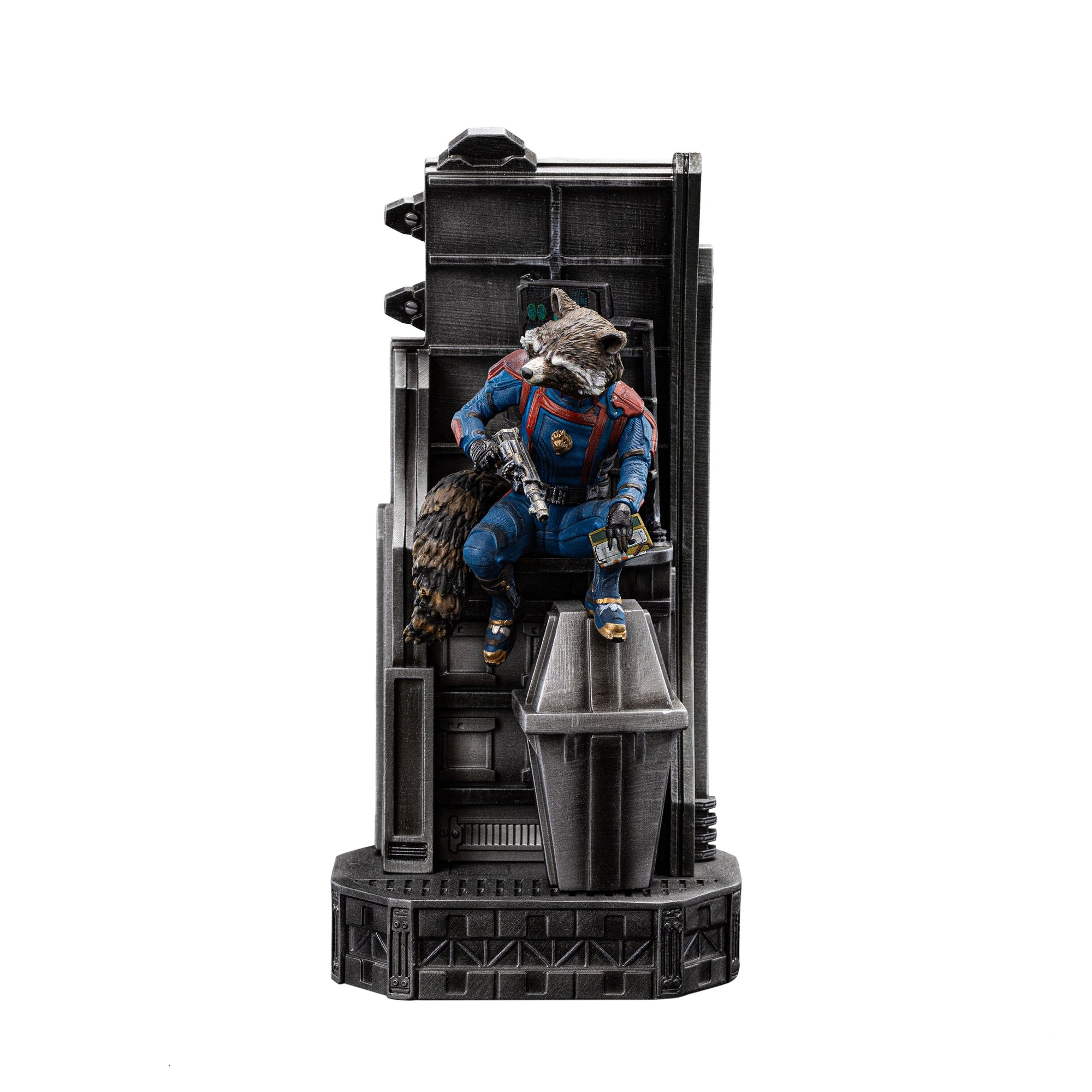 Guardians of the Galaxy Vol 3 Rocket 1/10 Scale Statue by Iron Studios -Iron Studios - India - www.superherotoystore.com