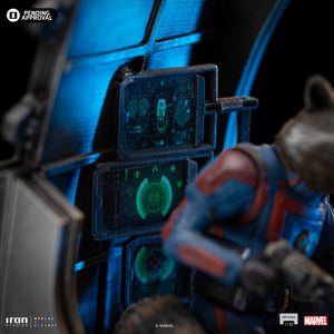 Guardians of the Galaxy Vol 3 Rocket 1/10 Scale Statue by Iron Studios -Iron Studios - India - www.superherotoystore.com