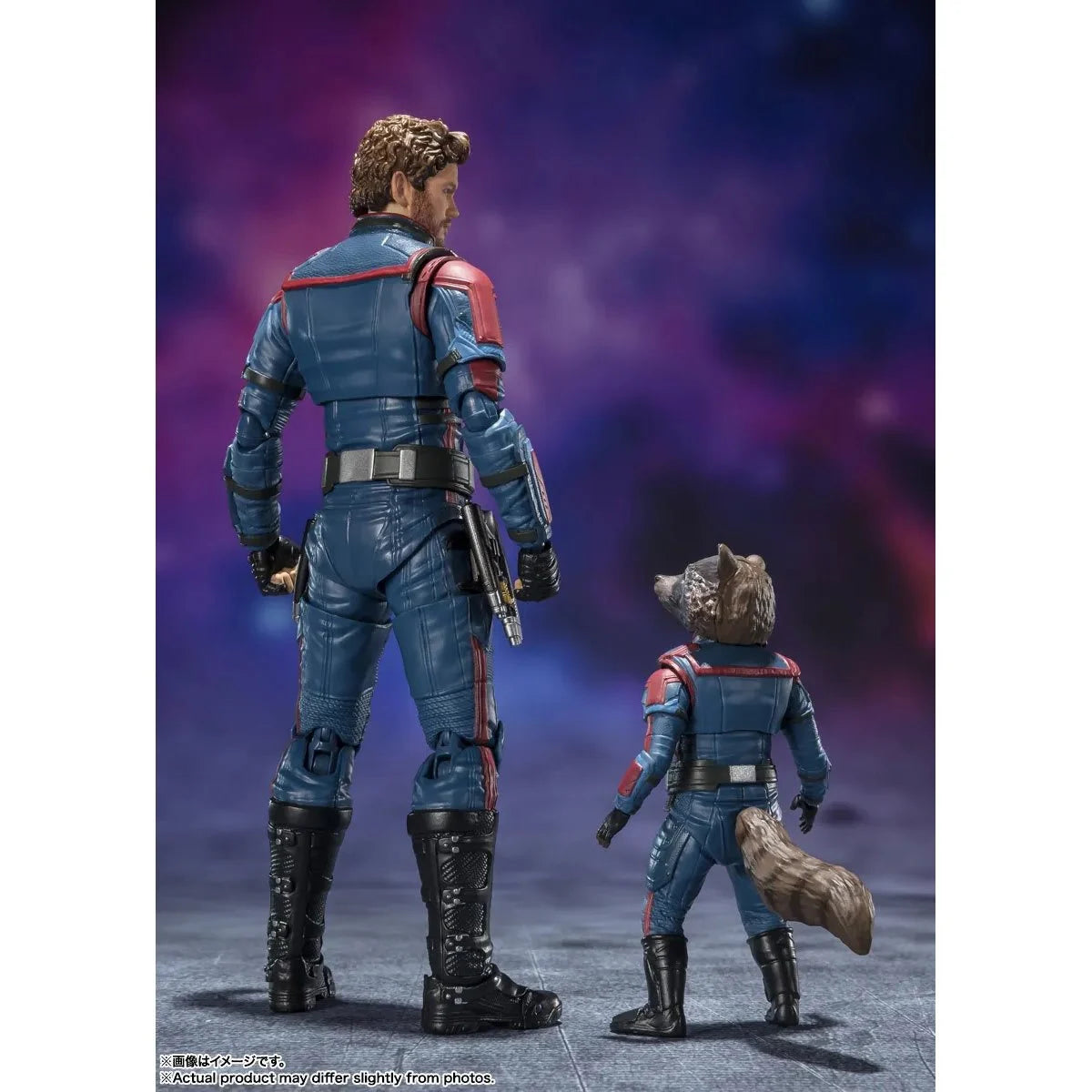 Guardians Galaxy Vol. 3 Star-Lord and Rocket Action FIgures by S.H.Figuarts -SH Figuarts - India - www.superherotoystore.com