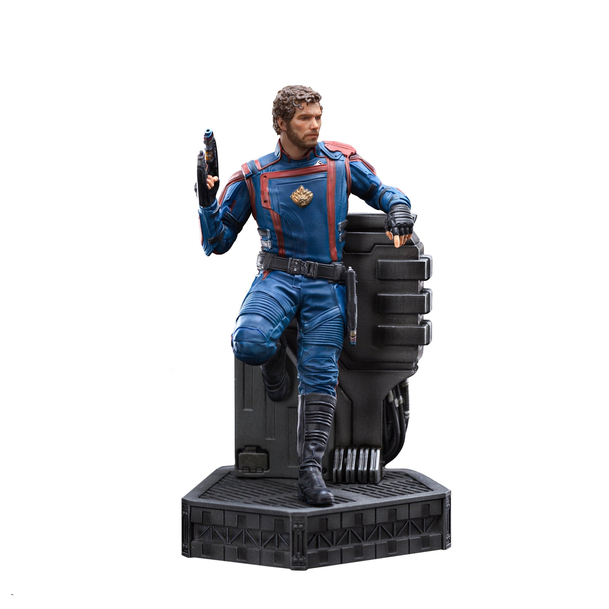 Gaurdians of the Galaxy Vol 3 Star Lord  1/10 Scale Statue by Iron Studios -Iron Studios - India - www.superherotoystore.com