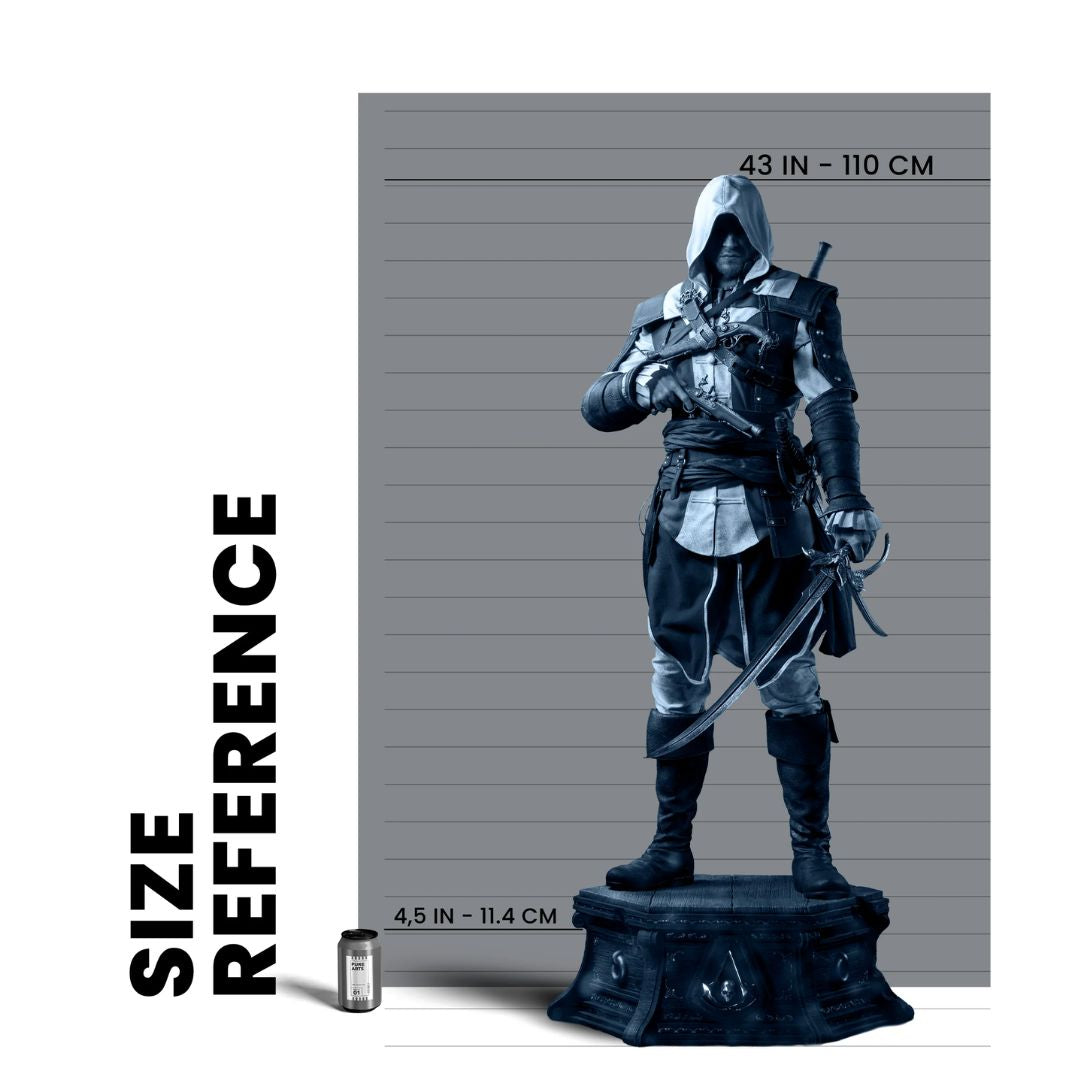 Prestige Line – Assassin’S Creed Edward Statue By Pure Arts