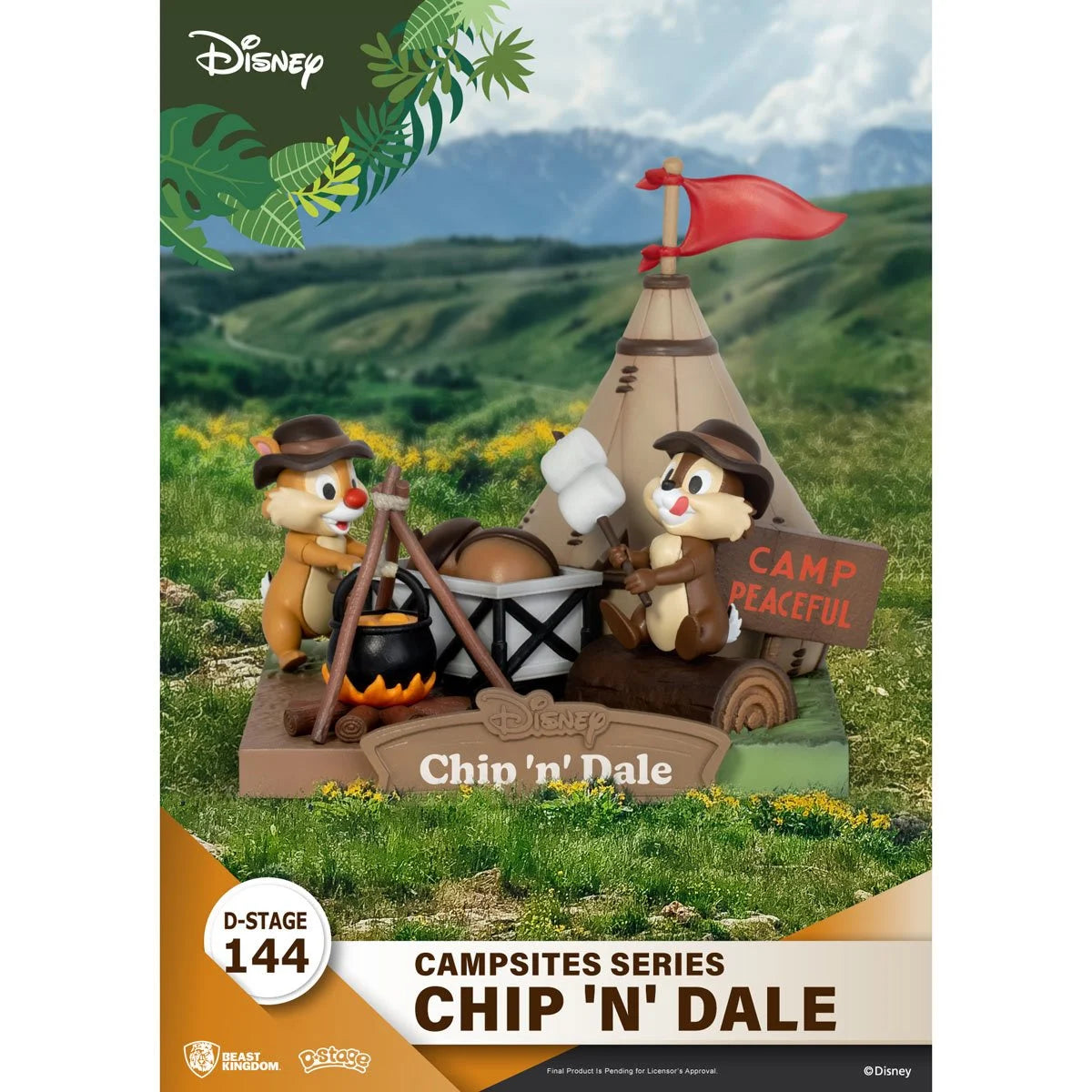 Disney Campsites Chip n Dale DS-144 D-Stage Statue by Beast Kingdom -Beast Kingdom - India - www.superherotoystore.com