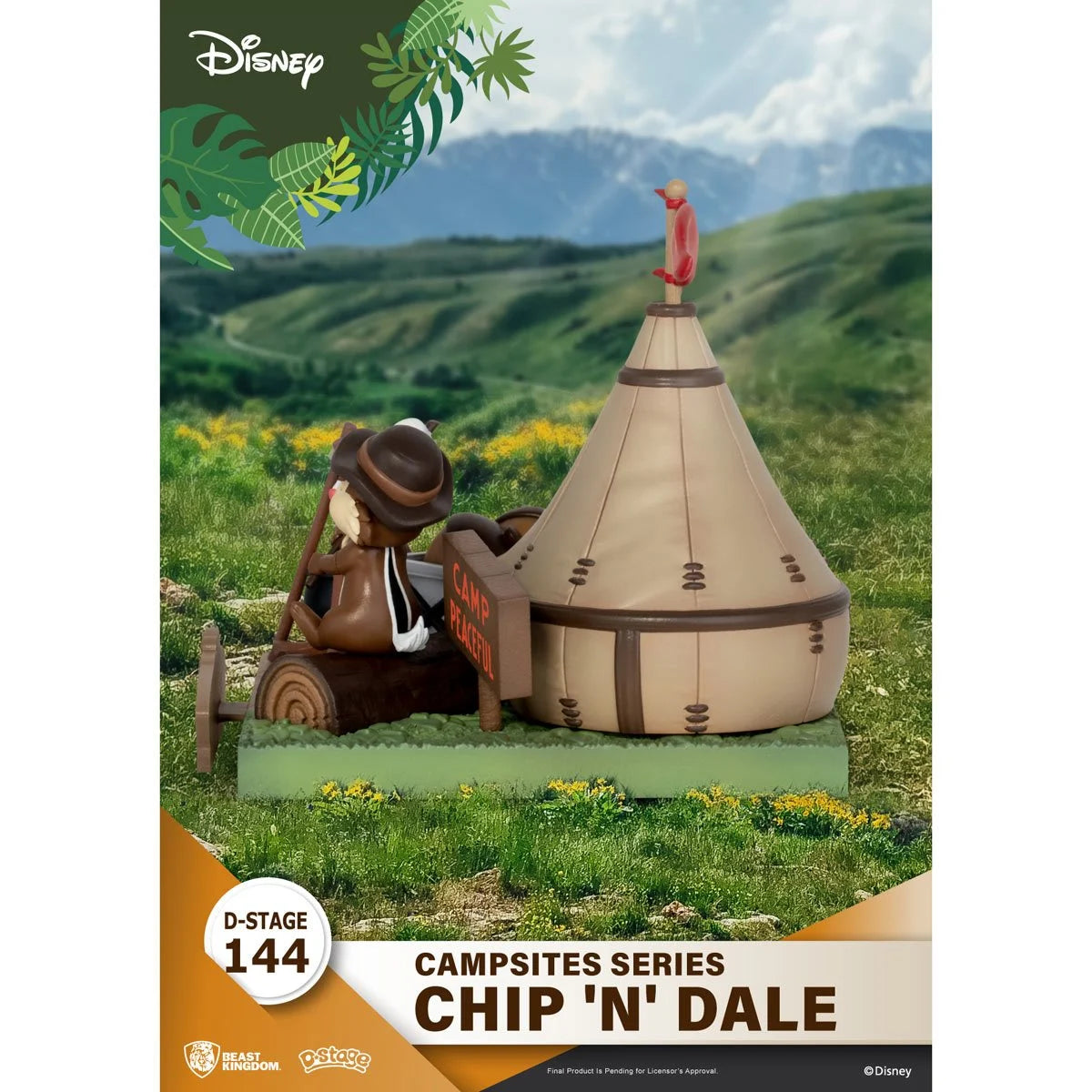 Disney Campsites Chip n Dale DS-144 D-Stage Statue by Beast Kingdom -Beast Kingdom - India - www.superherotoystore.com