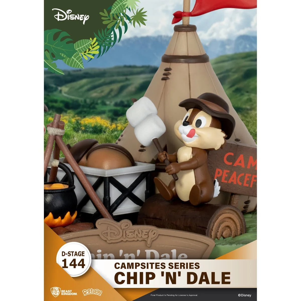 Disney Campsites Chip n Dale DS-144 D-Stage Statue by Beast Kingdom -Beast Kingdom - India - www.superherotoystore.com