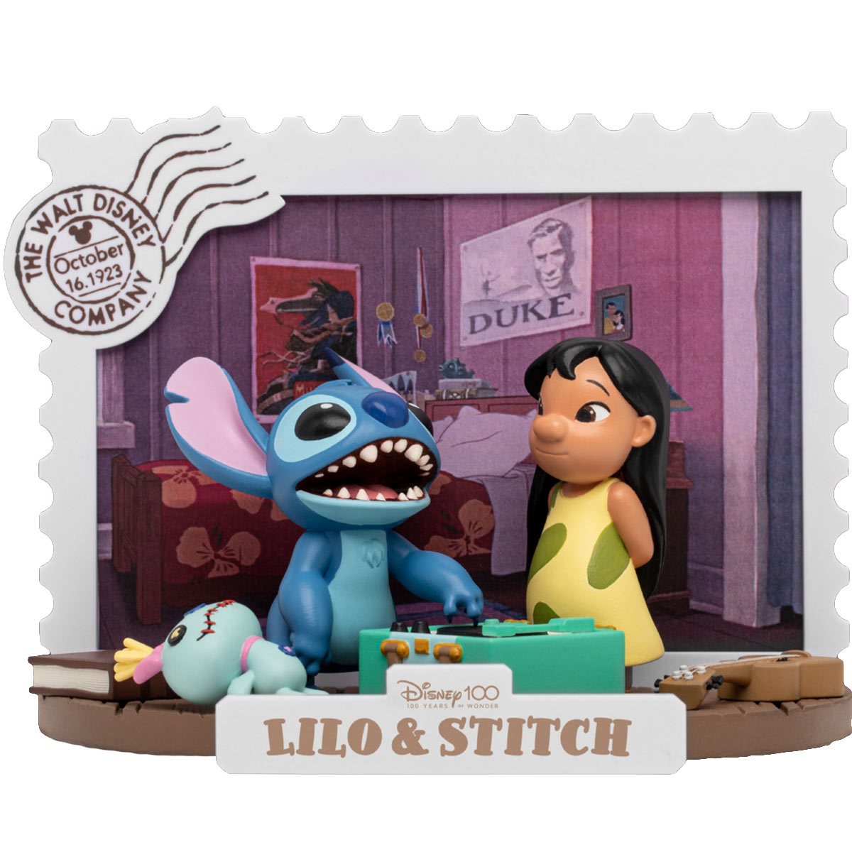 Disney 100 Years Lilo and Stitch DS-134 D-Stage Statue by Beast Kingdom -Beast Kingdom - India - www.superherotoystore.com