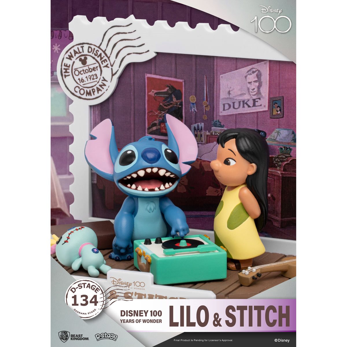 Disney 100 Years Lilo and Stitch DS-134 D-Stage Statue by Beast Kingdom -Beast Kingdom - India - www.superherotoystore.com