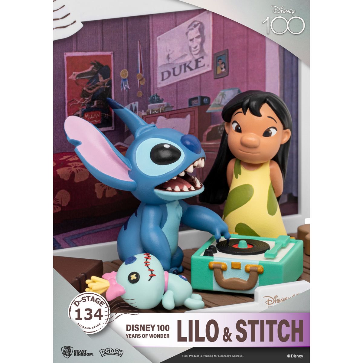 Disney 100 Years Lilo and Stitch DS-134 D-Stage Statue by Beast Kingdom -Beast Kingdom - India - www.superherotoystore.com