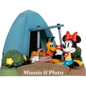Disney Campsites Minnie Mouse and Pluto DS-146 Statue by Beast Kingdom -Beast Kingdom - India - www.superherotoystore.com