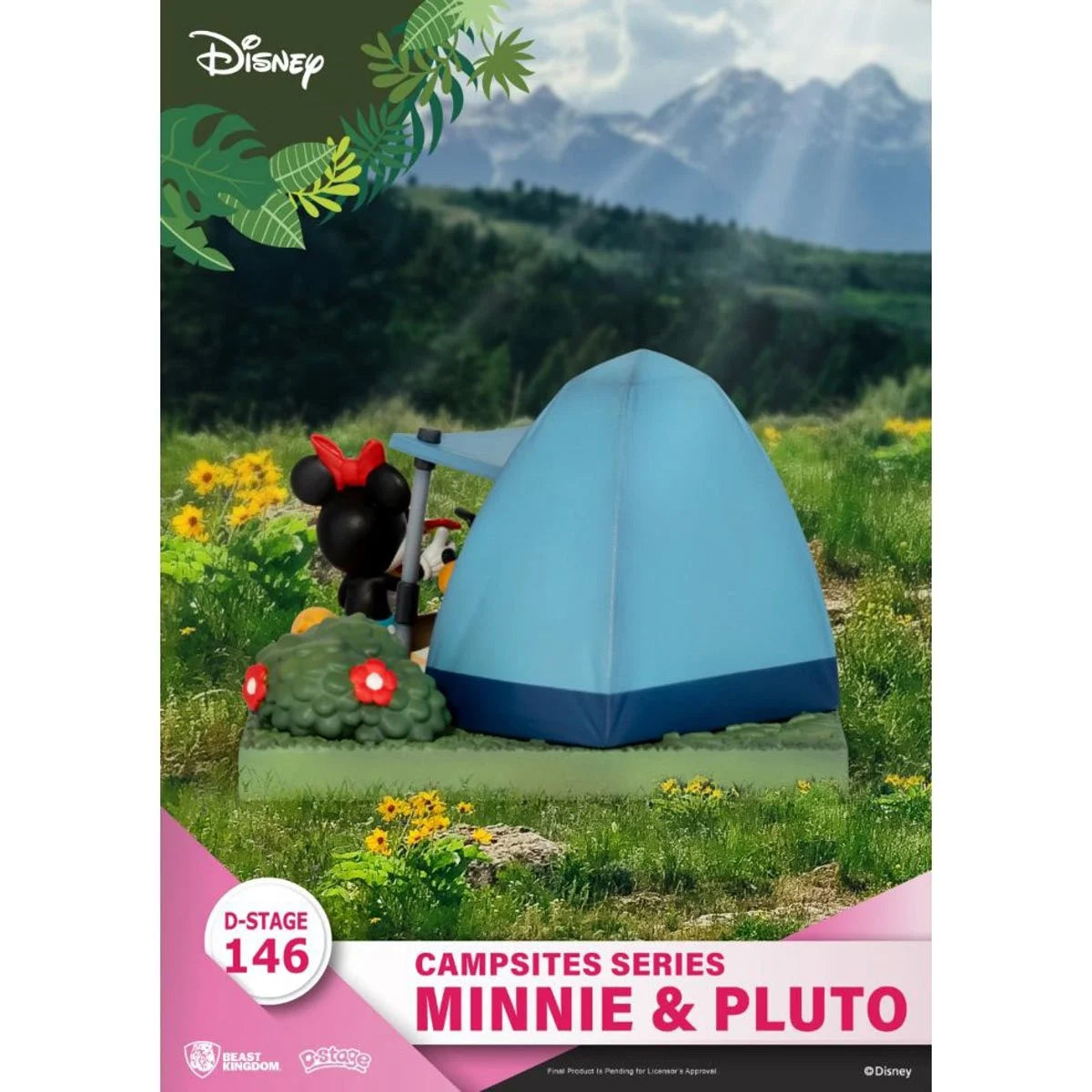 Disney Campsites Minnie Mouse and Pluto DS-146 Statue by Beast Kingdom Disney Campsites Minnie Mouse and Pluto DS-146 Statue by Beast Kingdom
