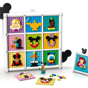100 Years of Disney Animation Icons by LEGO -Lego - India - www.superherotoystore.com