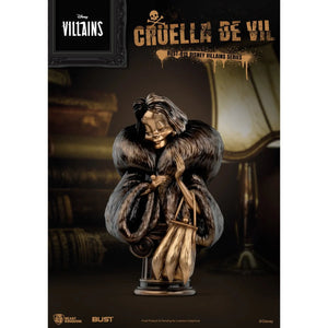 101 Dalmatians Cruella De Vil Disney Villain Series 015 6-Inch Bust by Beast Kingdom -Beast Kingdom - India - www.superherotoystore.com