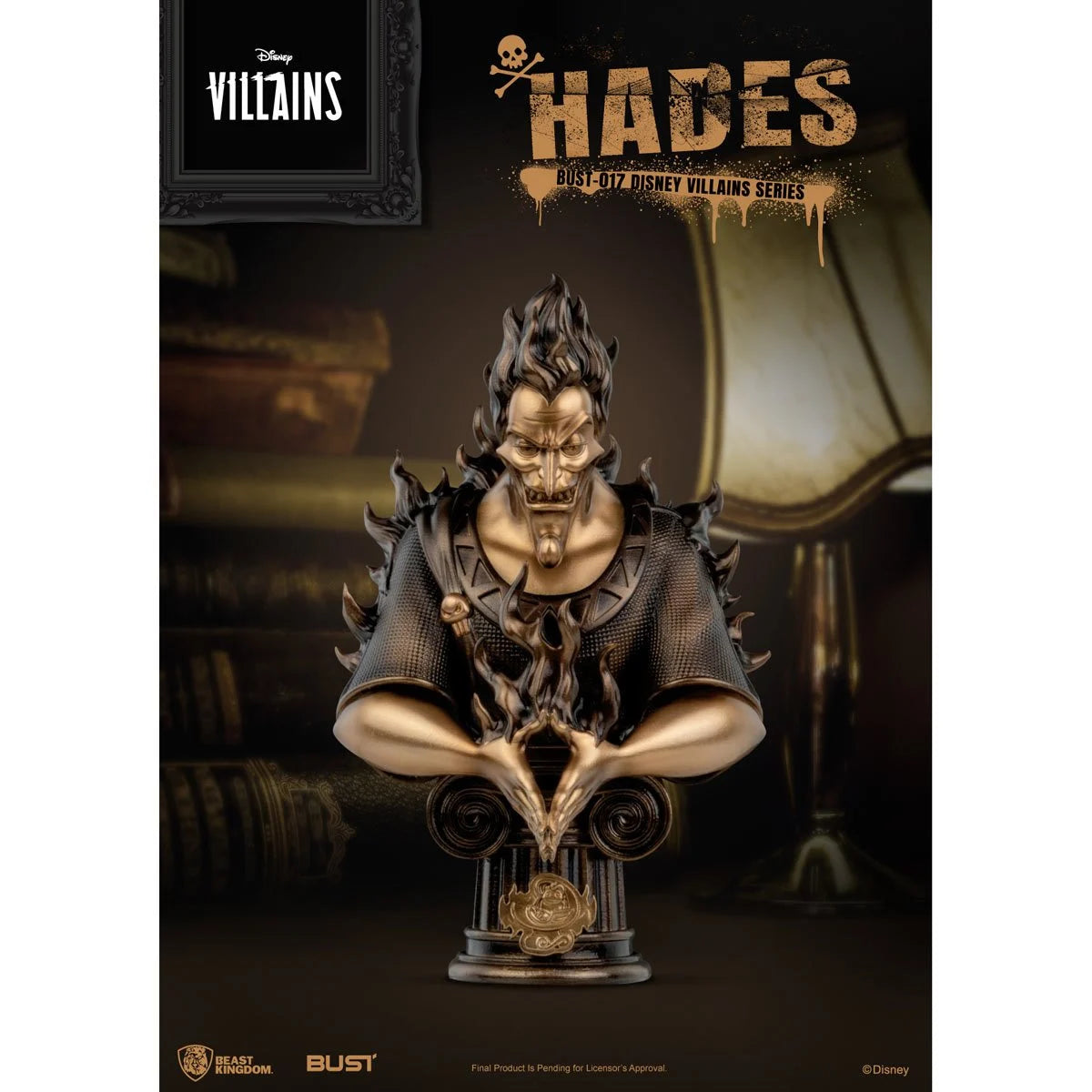 Hercules Hades Disney Villain Series 017 6-Inch Bust by Beast Kingdom -Beast Kingdom - India - www.superherotoystore.com