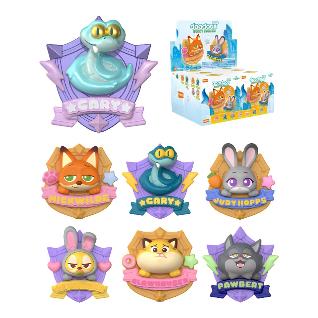 Zootopia - Daadoos - Mate Series 01 - Buddy Emblemblind Box Model Kit By Blokees