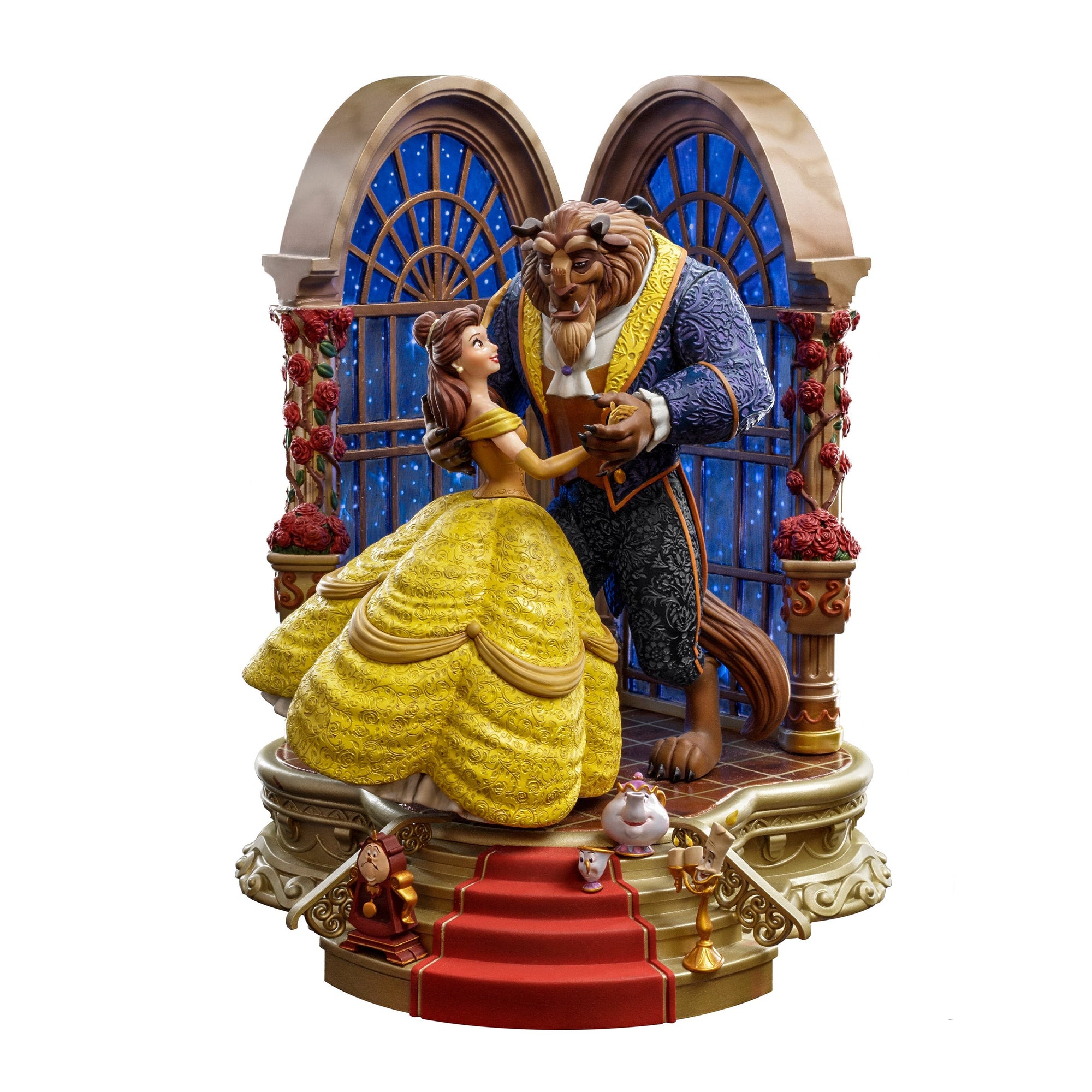 Beauty and the Beast Deluxe art scale 1/10 by Iron Studios -Iron Studios - India - www.superherotoystore.com