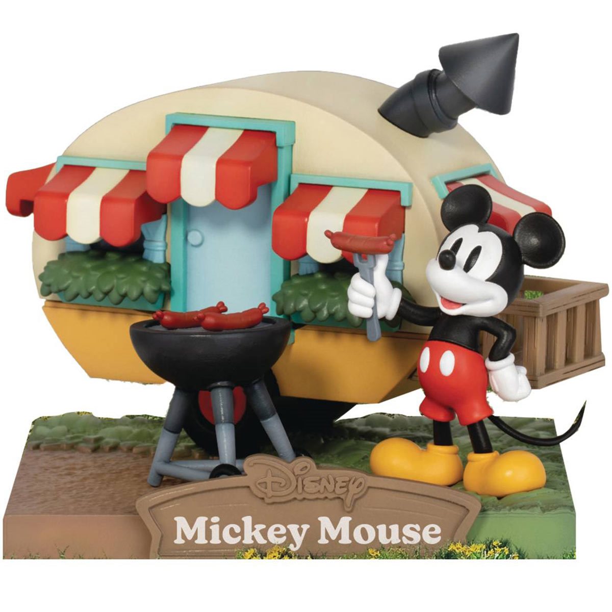 Disney Campsites Mickey Mouse DS-143 D-Stage Statue by Beast Kingdom -Beast Kingdom - India - www.superherotoystore.com