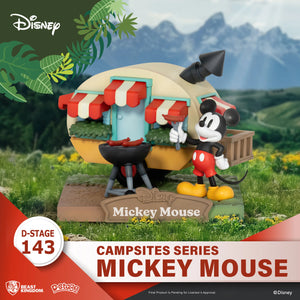 Disney Campsites Mickey Mouse DS-143 D-Stage Statue by Beast Kingdom -Beast Kingdom - India - www.superherotoystore.com