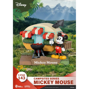 Disney Campsites Mickey Mouse DS-143 D-Stage Statue by Beast Kingdom -Beast Kingdom - India - www.superherotoystore.com