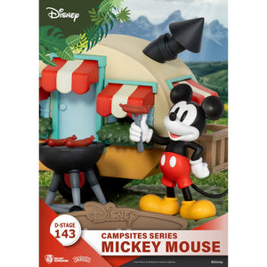 Disney Campsites Mickey Mouse DS-143 D-Stage Statue by Beast Kingdom -Beast Kingdom - India - www.superherotoystore.com