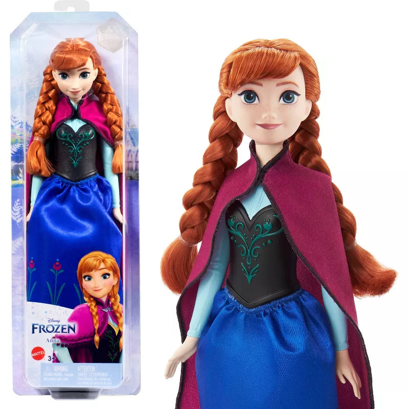 Disney Frozen Anna Fashion Doll -Mattel - India - www.superherotoystore.com
