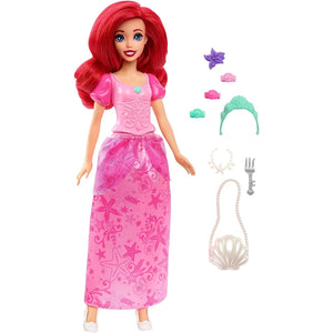 Disney Princess Ariel Fashion Doll In Signature Pink Dress by Mattel -Mattel - India - www.superherotoystore.com