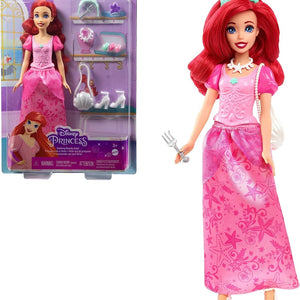 Disney Princess Ariel Fashion Doll In Signature Pink Dress by Mattel -Mattel - India - www.superherotoystore.com