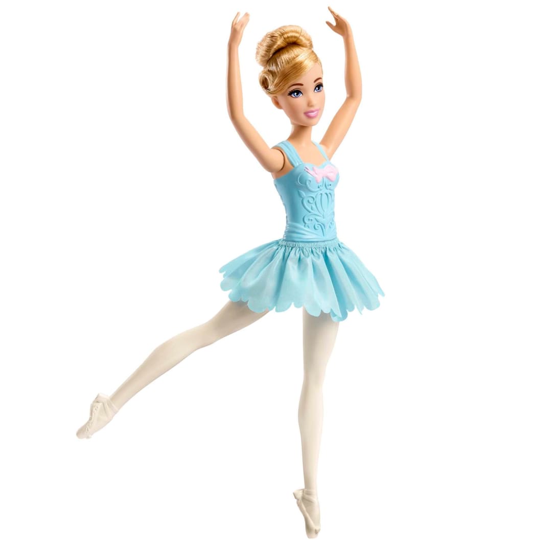 Disney Princess Posable Ballerina Cinderella Doll Inspired By The Disney Movie by Mattel -Mattel - India - www.superherotoystore.com