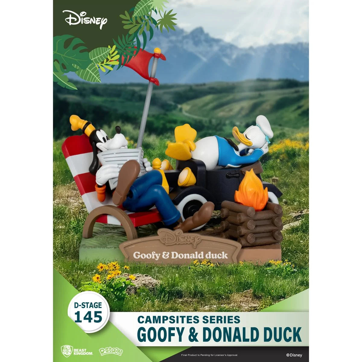 Disney Campsites Goofy and Donald Duck DS-145 Statue by Beast Kingdom -Beast Kingdom - India - www.superherotoystore.com