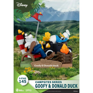 Disney Campsites Goofy and Donald Duck DS-145 Statue by Beast Kingdom -Beast Kingdom - India - www.superherotoystore.com