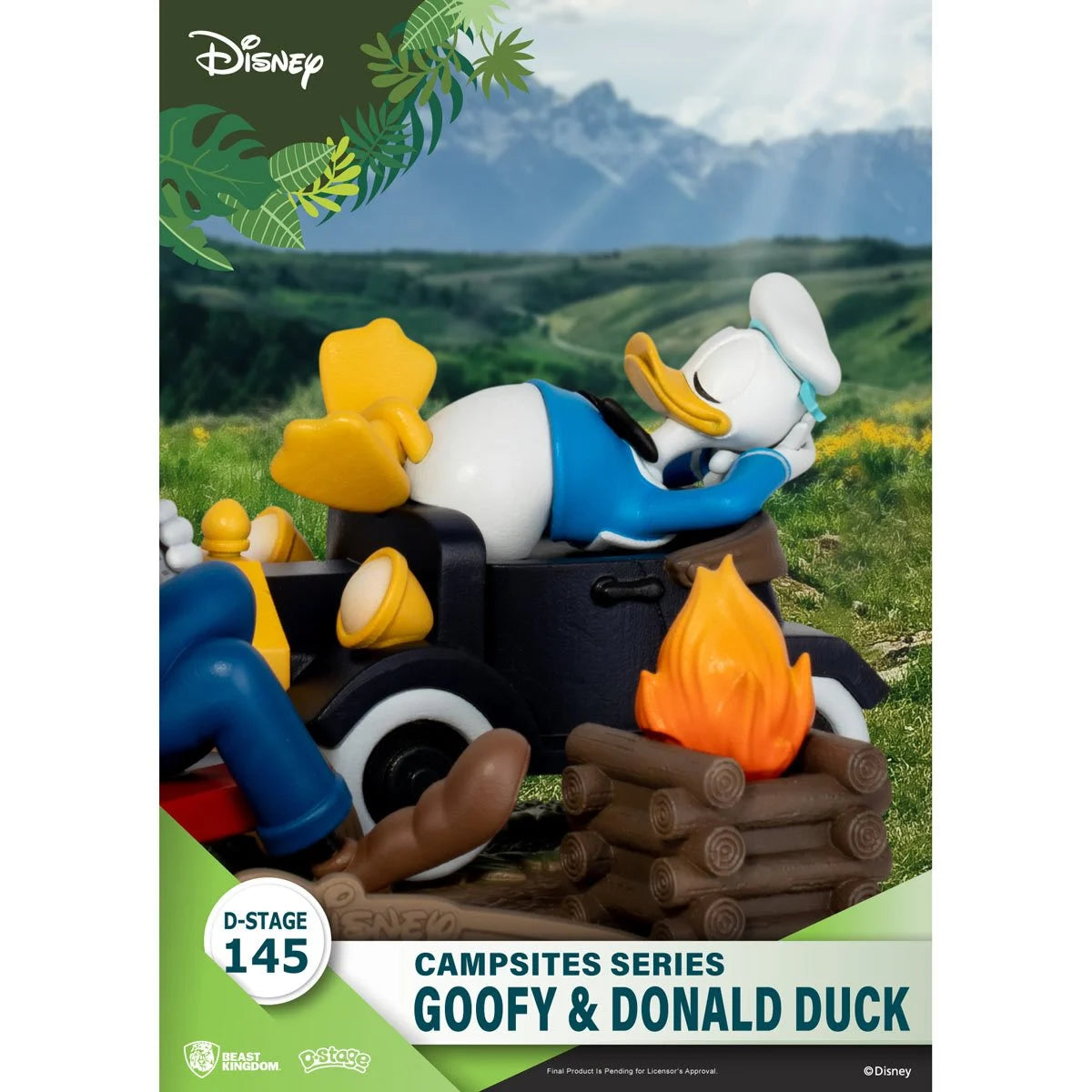 Disney Campsites Goofy and Donald Duck DS-145 Statue by Beast Kingdom -Beast Kingdom - India - www.superherotoystore.com