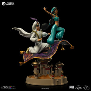 Aladdin and Jasmine Statue 1/10 Scale by Iron Studios -Iron Studios - India - www.superherotoystore.com