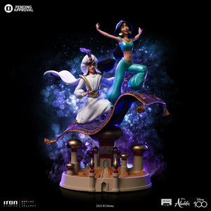 Aladdin and Jasmine Statue 1/10 Scale by Iron Studios -Iron Studios - India - www.superherotoystore.com