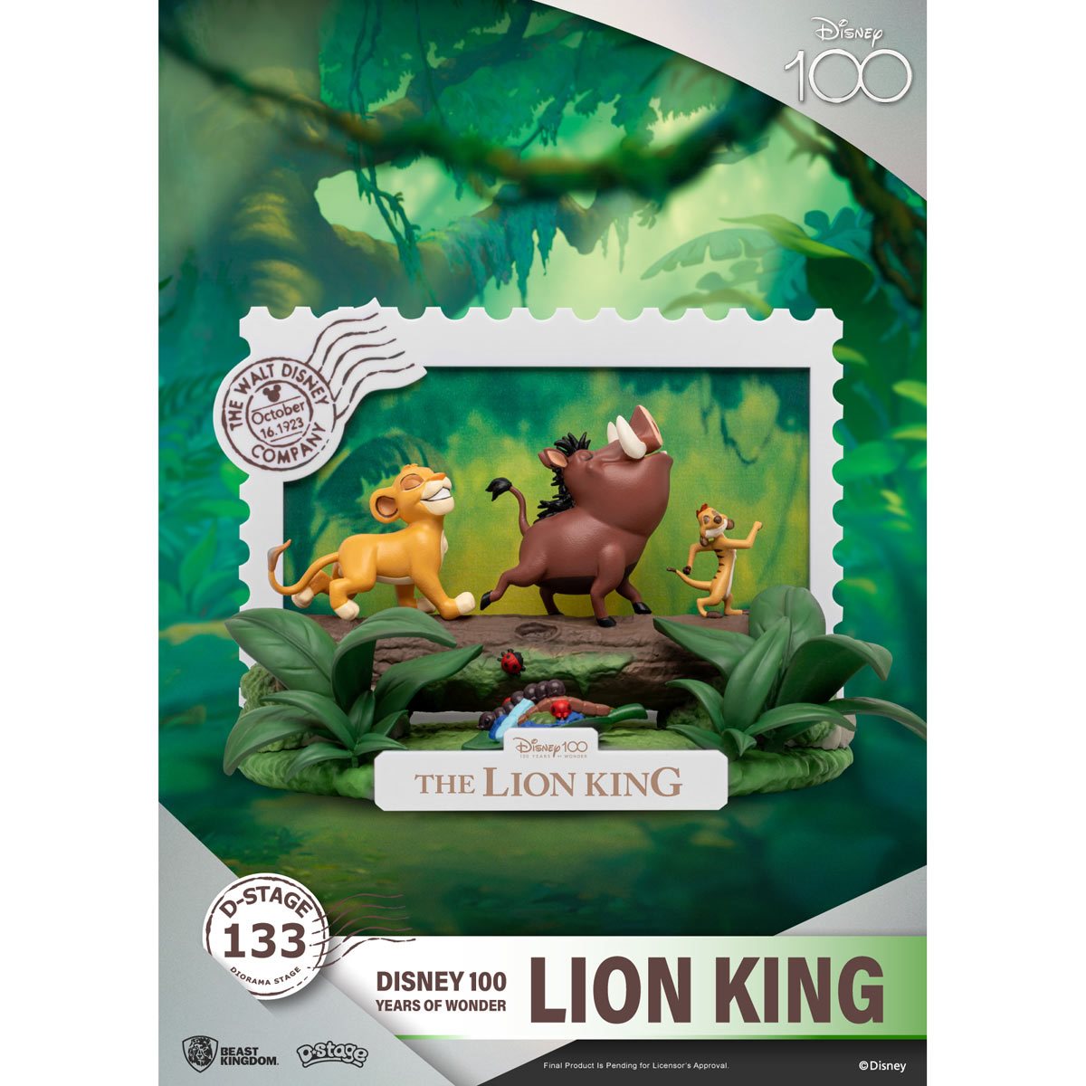 Disney 100 Years The Lion King DS-133 D-Stage Statue by Beast Kingdom -Beast Kingdom - India - www.superherotoystore.com