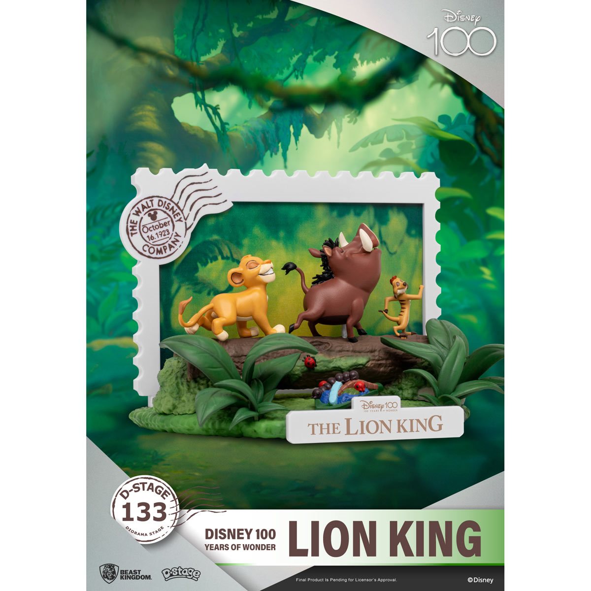 Disney 100 Years The Lion King DS-133 D-Stage Statue by Beast Kingdom -Beast Kingdom - India - www.superherotoystore.com