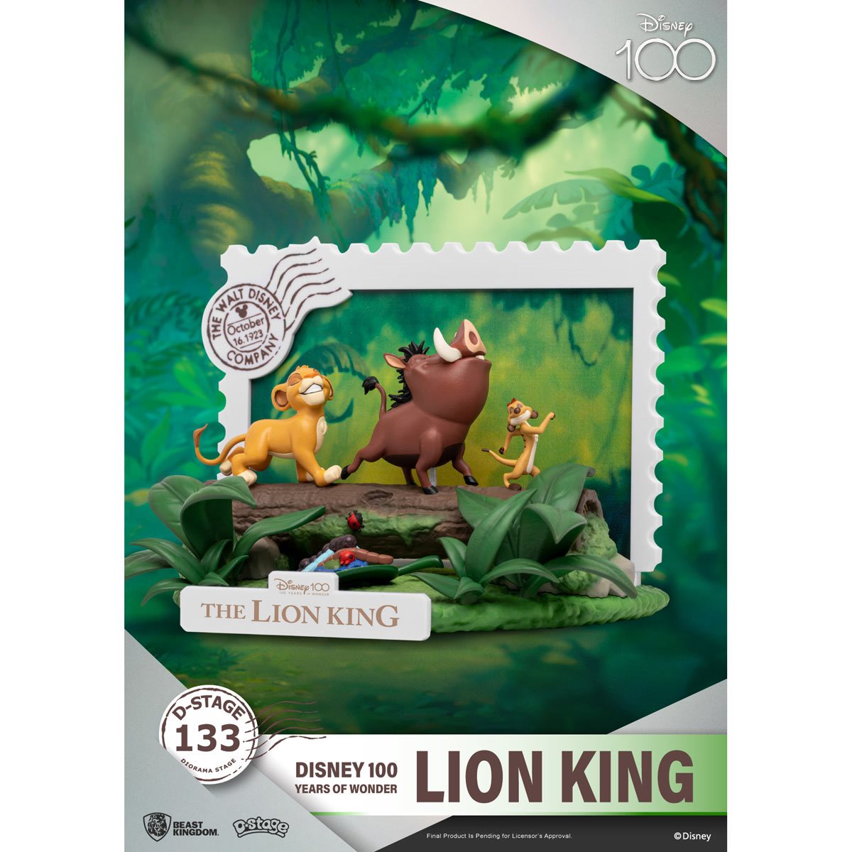 Disney 100 Years The Lion King DS-133 D-Stage Statue by Beast Kingdom -Beast Kingdom - India - www.superherotoystore.com