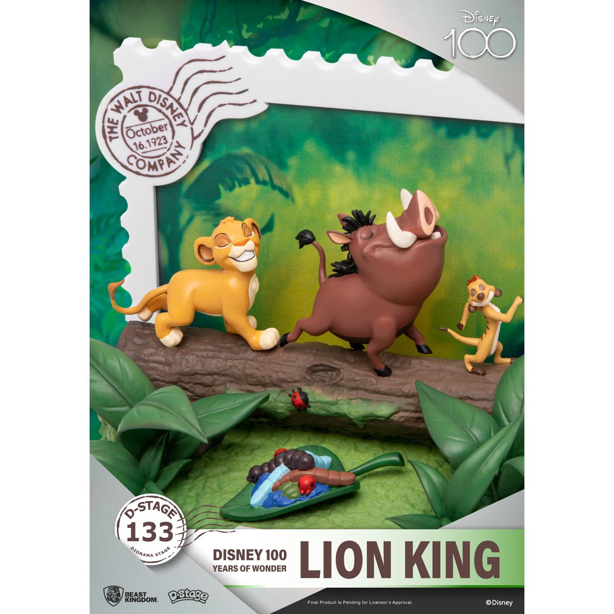 Disney 100 Years The Lion King DS-133 D-Stage Statue by Beast Kingdom -Beast Kingdom - India - www.superherotoystore.com