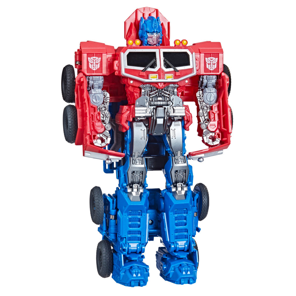Transformers Rise of the Beasts Smash Chargers Optimus Prime Action Figure by Hasbro -Hasbro - India - www.superherotoystore.com