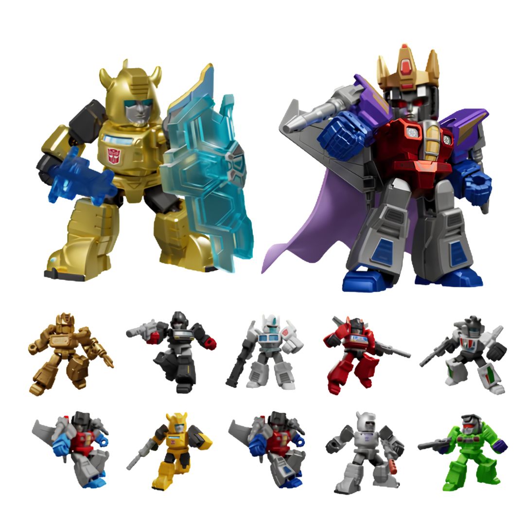 Transformers The Over Throw 71302- Dv02Blind Box Model Kit By Blokees