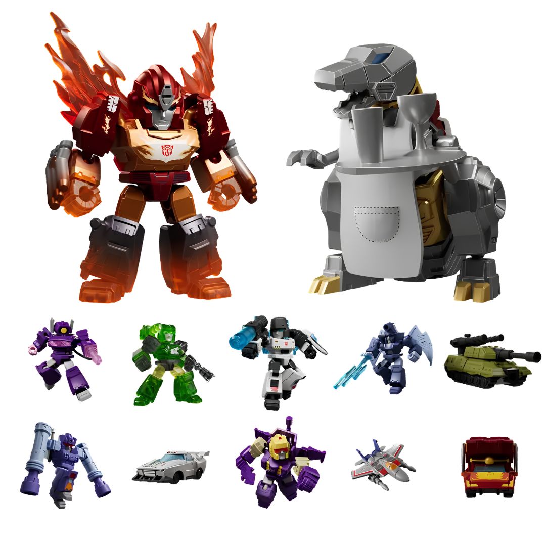 Transformers Defender Version 04 Tyrants Furyblind Box Model Kit By Blokees