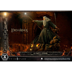 The Lord of the Rings (Film) Gandalf The Grey Ultimate Version Statue by Prime 1 Studio -Prime 1 Studio - India - www.superherotoystore.com