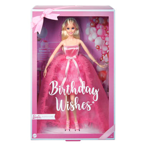 Barbie Doll, Birthday Wishes, Giftable, Blonde In Pink Dress by Mattel -Mattel - India - www.superherotoystore.com