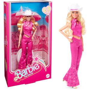Barbie the Movie Collectible Doll, Margot Robbie As Barbie In Pink Western Outfit by Mattel -Mattel - India - www.superherotoystore.com