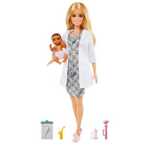 Barbie You Can Be Anything - Doctor Doll by Mattel -Mattel - India - www.superherotoystore.com