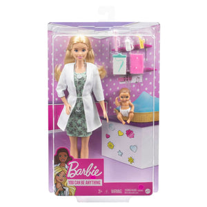 Barbie You Can Be Anything - Doctor Doll by Mattel -Mattel - India - www.superherotoystore.com