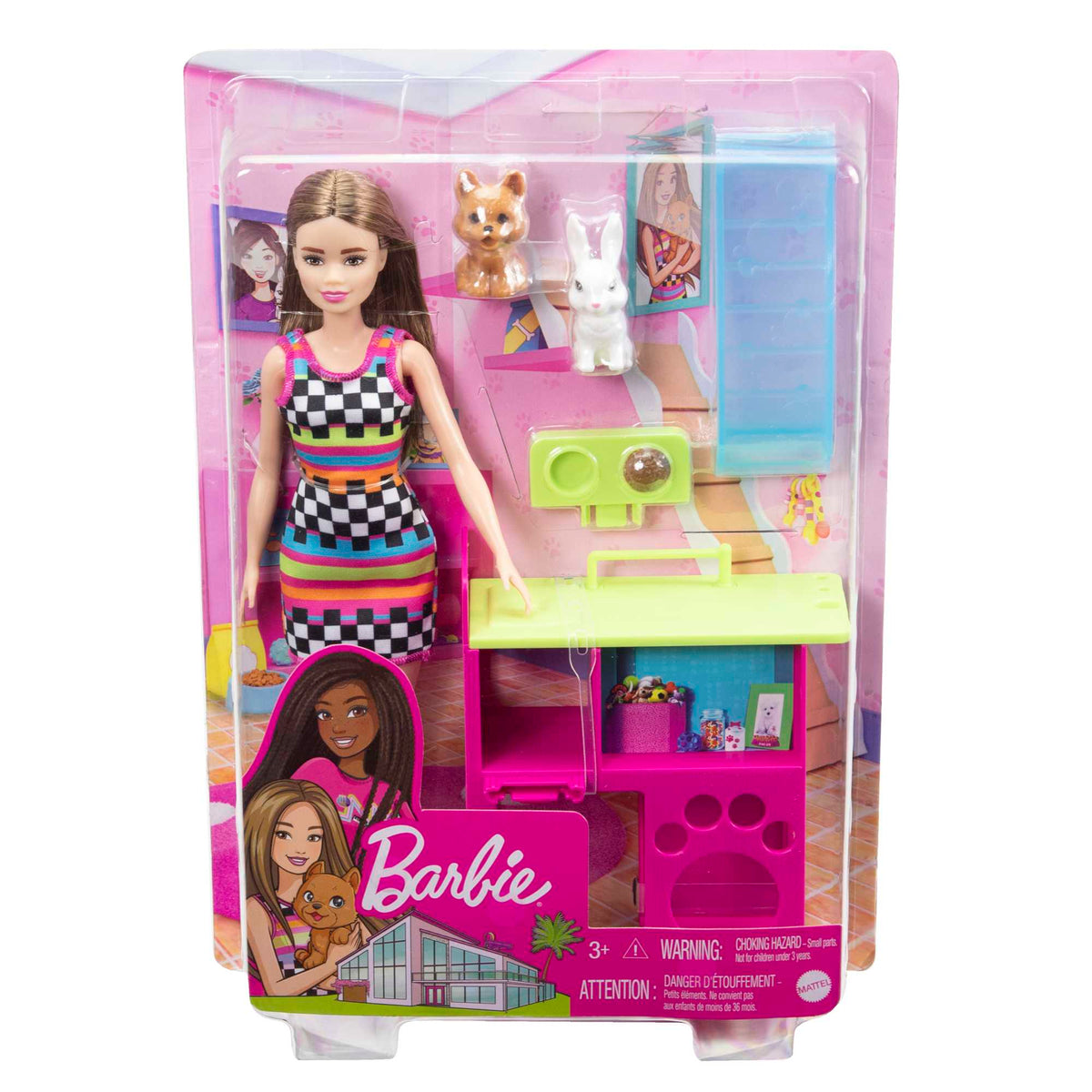 Barbie Doll With Playhouse Playset by Mattel -Mattel - India - www.superherotoystore.com