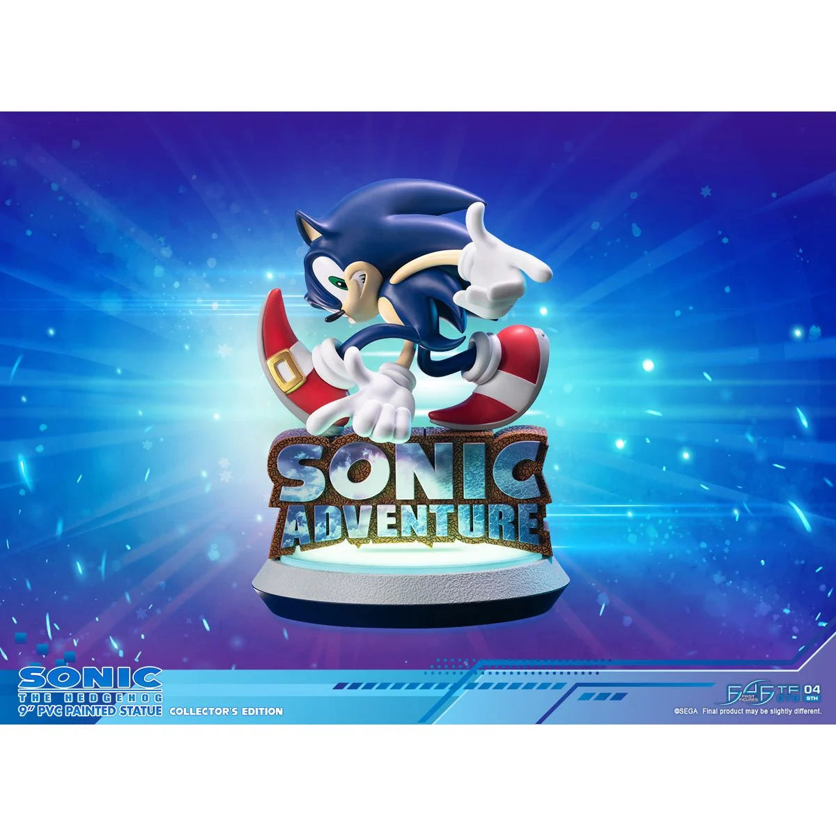 Sonic Adventure Sonic the Hedgehog Collector's Edition PVC Statue by First 4 Figures -First 4 Figures - India - www.superherotoystore.com