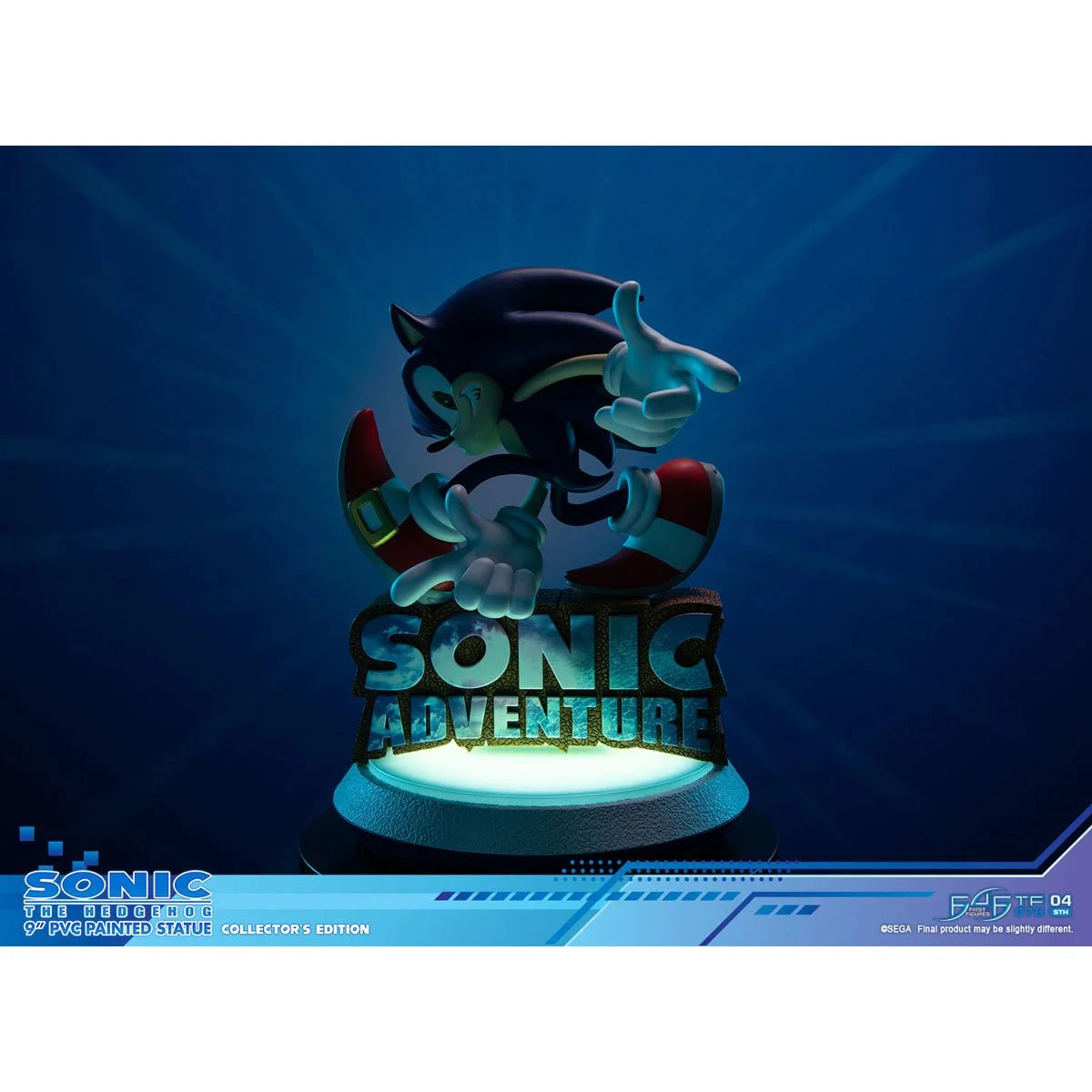 Sonic Adventure Sonic the Hedgehog Collector's Edition PVC Statue by First 4 Figures -First 4 Figures - India - www.superherotoystore.com