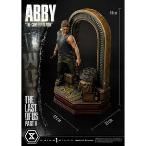 1/4 Quarter Scale Statue: Abby The Confrontation Bonus Version The Last of Us  Part II Ultimate Premium Masterline Series 1/4 Statue by Prime 1 Studio