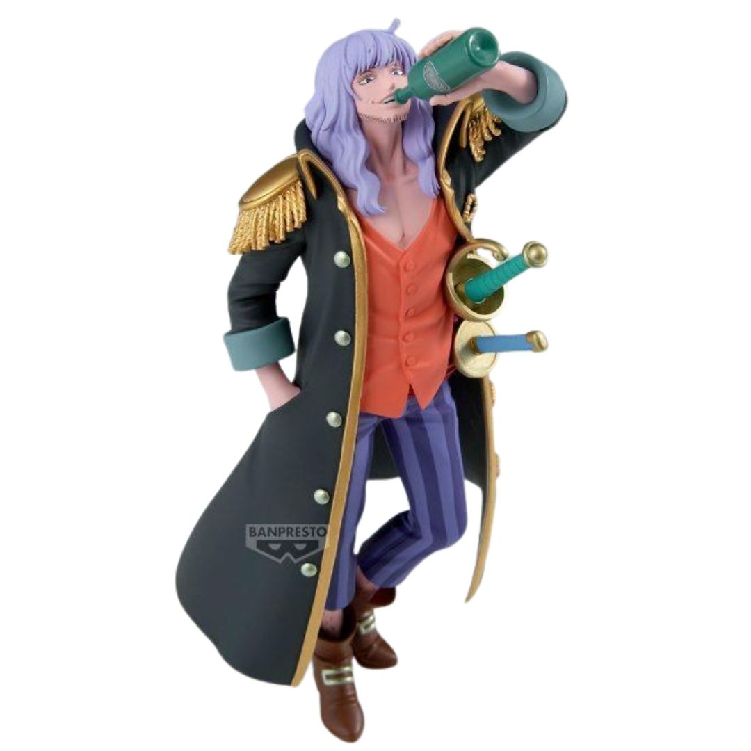 One Piece Battle Record Collection - Captain John Figure By Banpresto By Banpresto